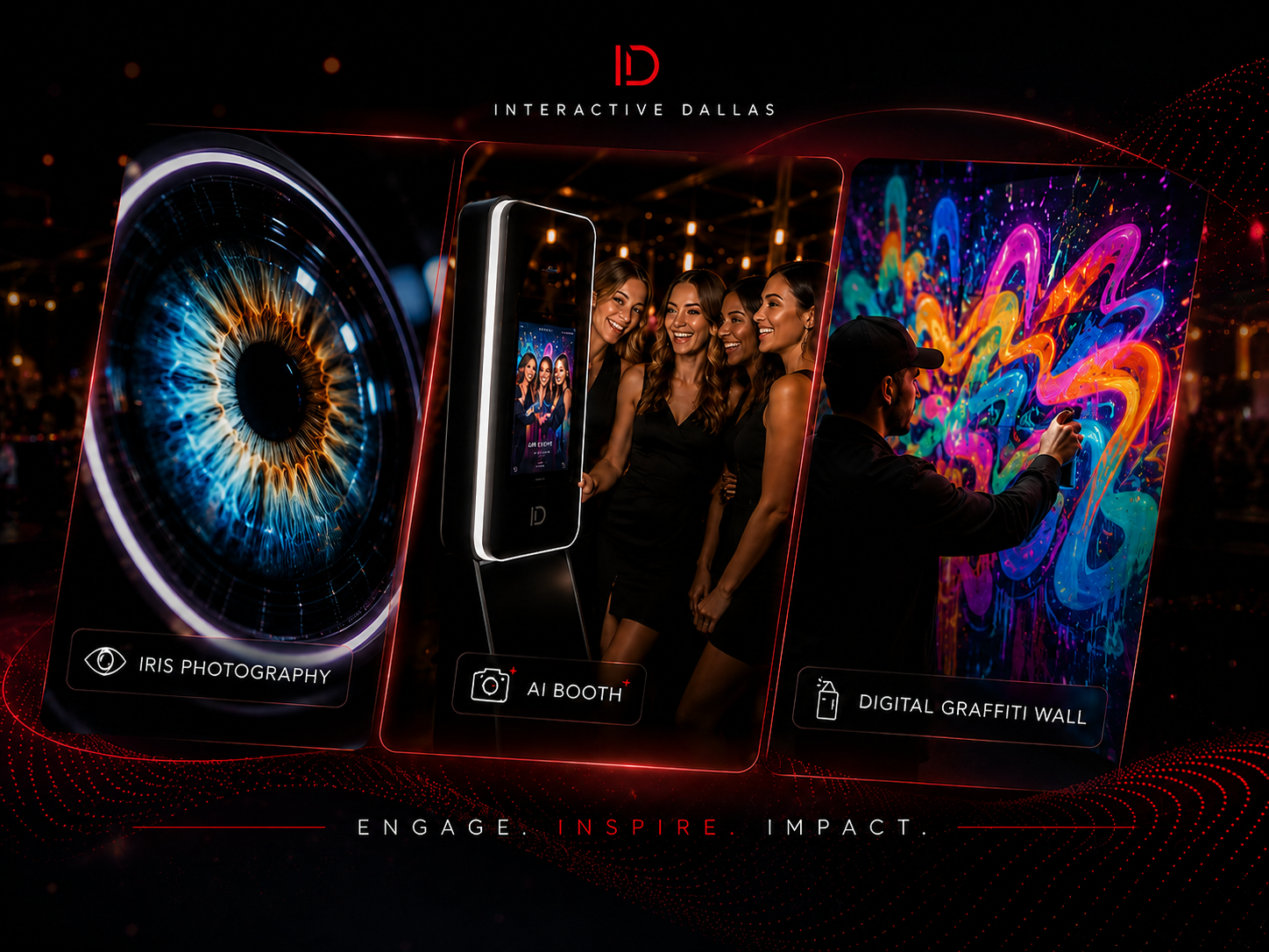 Interactive Dallas event activation preview